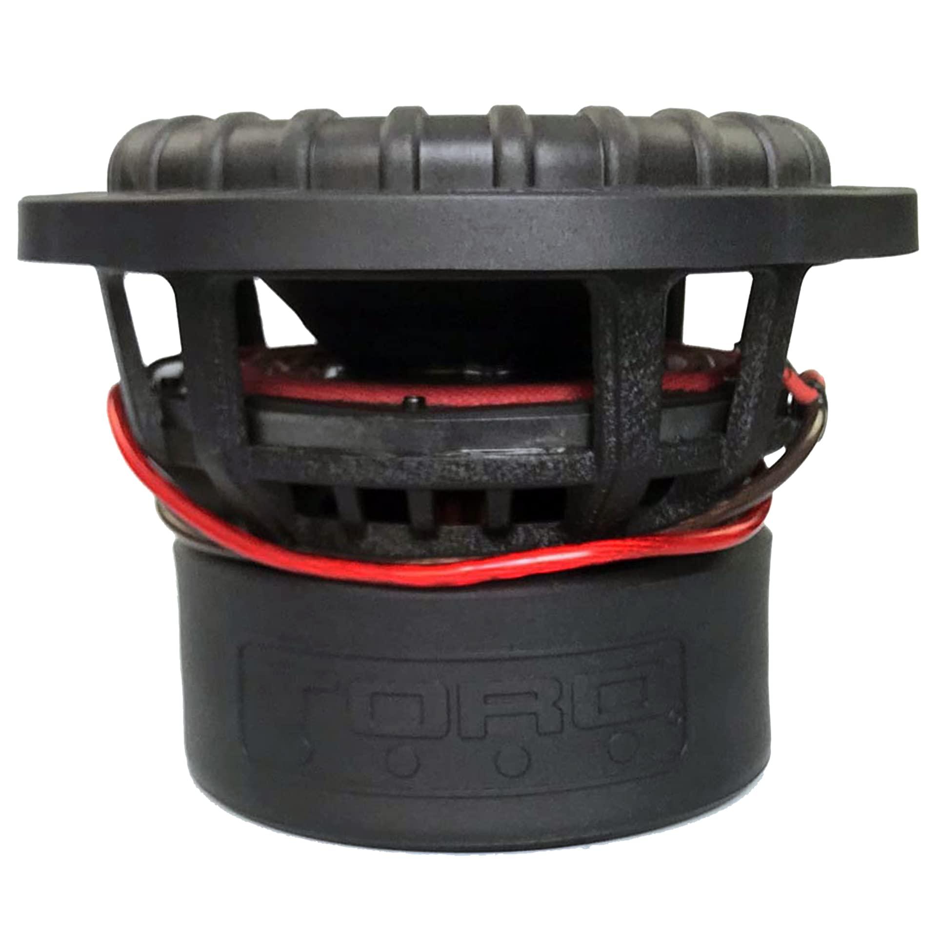 TORO TECH TORO TECH FORCE 8, 8 Inch 800 Watts RMS 1600 Watts MAX Dual 4 Ohm 2.5 Inch Voice Coil, 8 Car Audio Subwoofer for Cars, Trucks, Jeeps, Boats, Off Road with Hard Hitting Bass (Sold As Each)