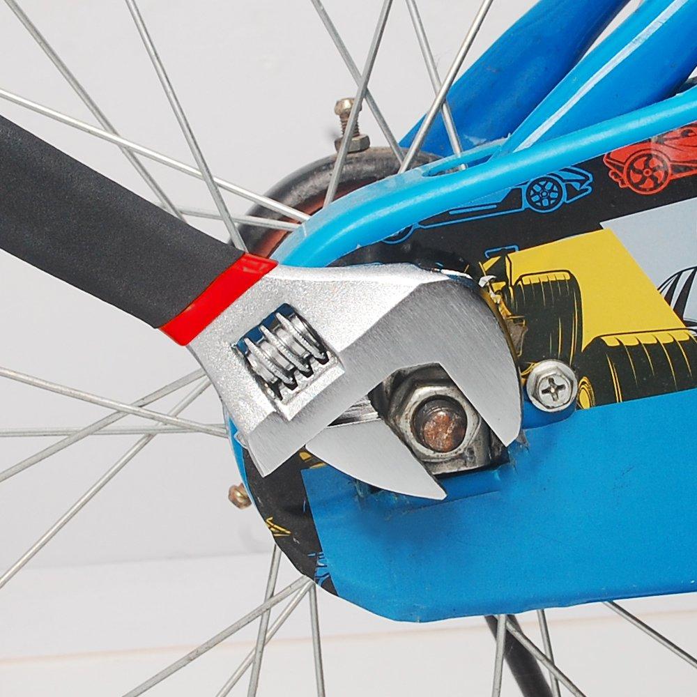 Apollo Tools Apollo Tools 71 Piece Complete Household Tool Set with Clamp, Hacksaw, Carpenter Square, Screwdriver and Plier Sets for College, Home Repairs and DIY - Red - DT0204