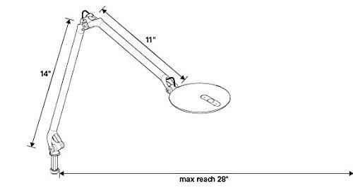 Humanscale Humanscale Element Disk Task Light: Desktop Base - Silver