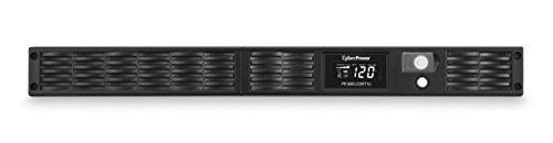 CyberPower CyberPower PR500LCDRT1U Smart App Sinewave UPS System, 500VA/400W, 7 Outlets, AVR, 1U Rack/Tower