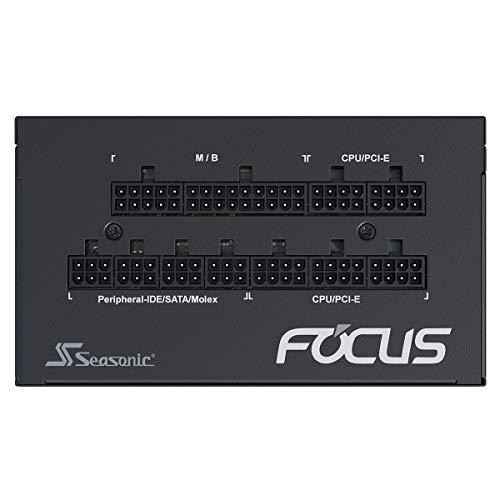 Seasonic Seasonic FOCUS GX-750, 750W 80+ Gold, Full-Modular, Fan Control in Fanless, Silent, and Cooling Mode, Perfect Power Supply for Gaming and Various Application, SSR-750FX.