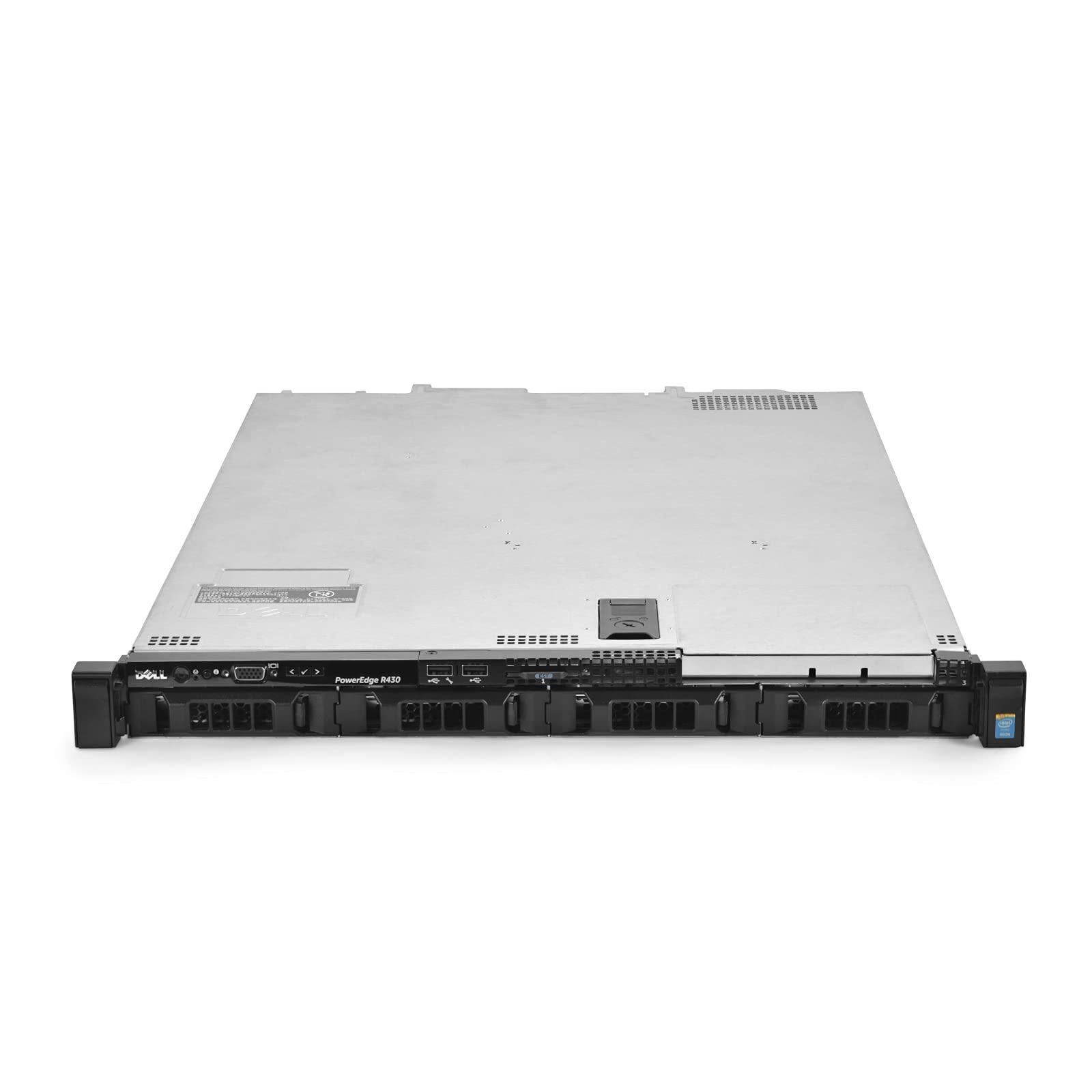Dell Dell PowerEdge R430 Server 2.30Ghz 28-Core 64GB 4X 3TB SAS 2X New 1TB SSD Rails (Renewed)