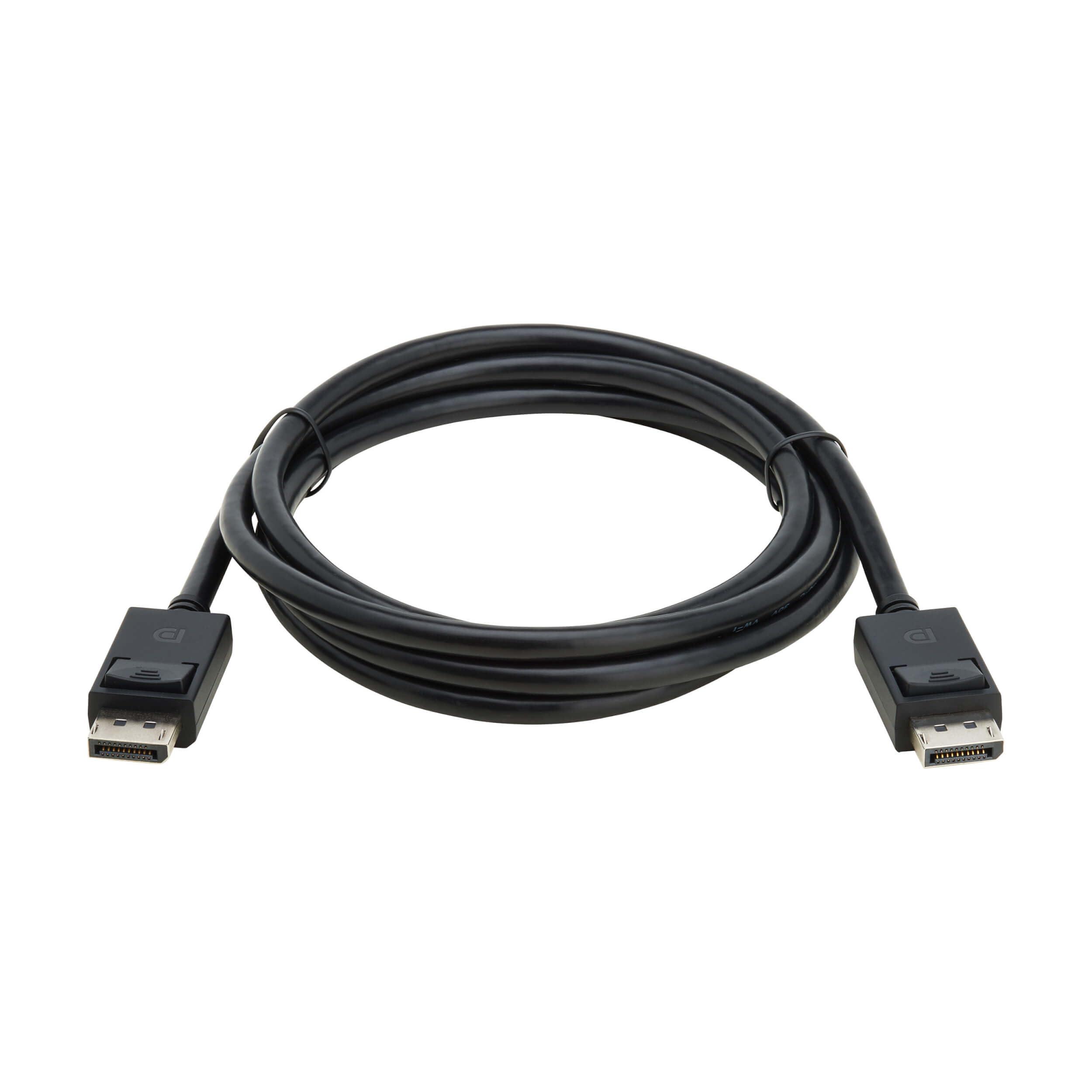 Tripp Lite Tripp Lite 8K @ 60Hz DisplayPort 2.1 Cable with Latching Connectors (M/M), 6 Feet / 1.8 Meters, 40 Gbps, HDR, HBR3, MST, 4:4:4, HDCP 2.2, Black, Lifetime Manufacturer's Warranty (P580-006-8K6-2)