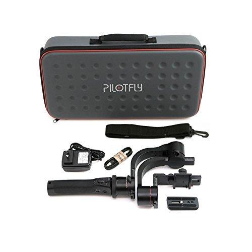 Pilotfly Pilotfly H2 3-Axis Handheld Gimbal for Sony A7 Cameras with 32Bit Alexmos with Triple-MCU Technology (Black)