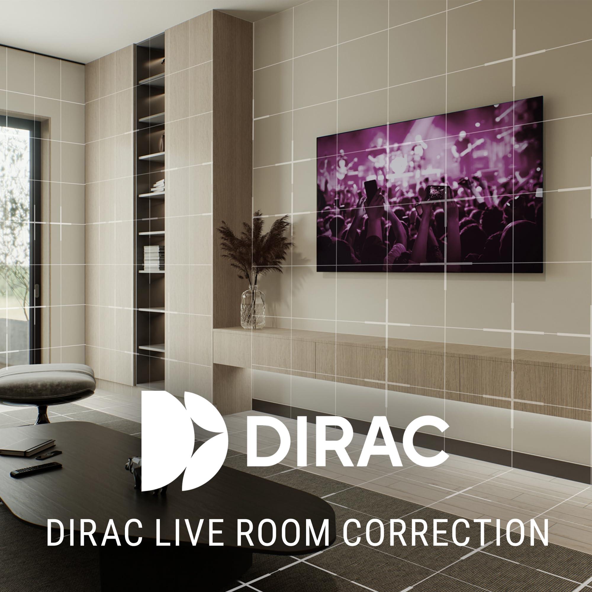 Onkyo Onkyo TX-RZ30 9.2-Channel AV Receiver - 100 Watts Per Channel, Dirac Live Out of Box, Works with Sonos Certified, THX Certified and More