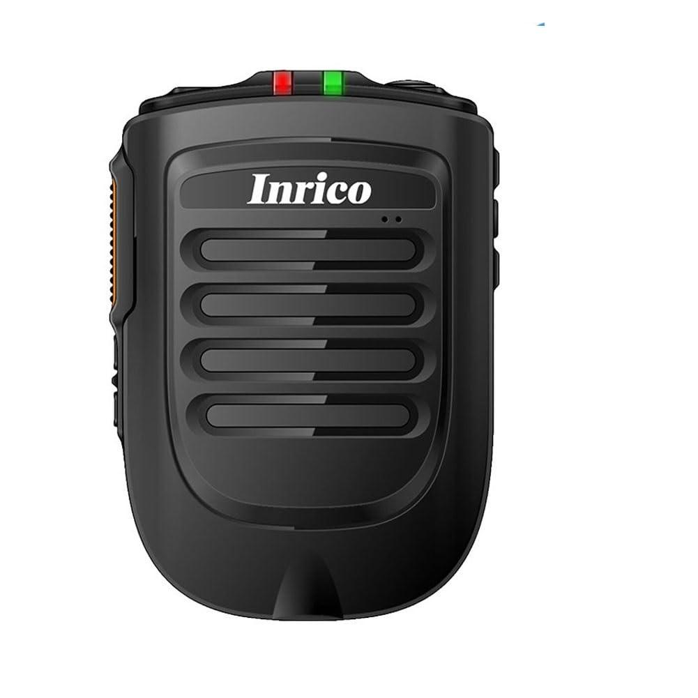 Inrico Inrico B01 Wireless Bluetooth Speaker Microphone B02 Works with Android and iOS on Applications Such As Zello, RealPTT