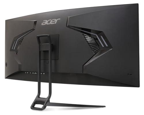 acer Acer Nitro 34 Inch UWQHD 3440 x 1440 1000R Curved PC Gaming Monitor | AMD FreeSync Premium | Up to 180Hz Refresh | Up to 0.5ms | AdobeRGB 90%| Delta E<2 | 1 DP 1.2 & Two HDMI 2.0| EDA343CUR V3bmiippx