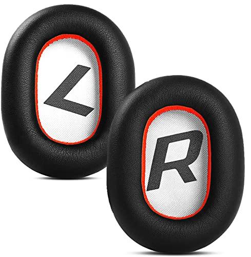 ACCOUTA Professional Replacement Earpads Cushions Compatible with Plantronics Voyager 8200 UC/Backbeat Pro2 Stereo Bluetooth Headphones Ear Pads with Softer Protein Leather/Memory Foam