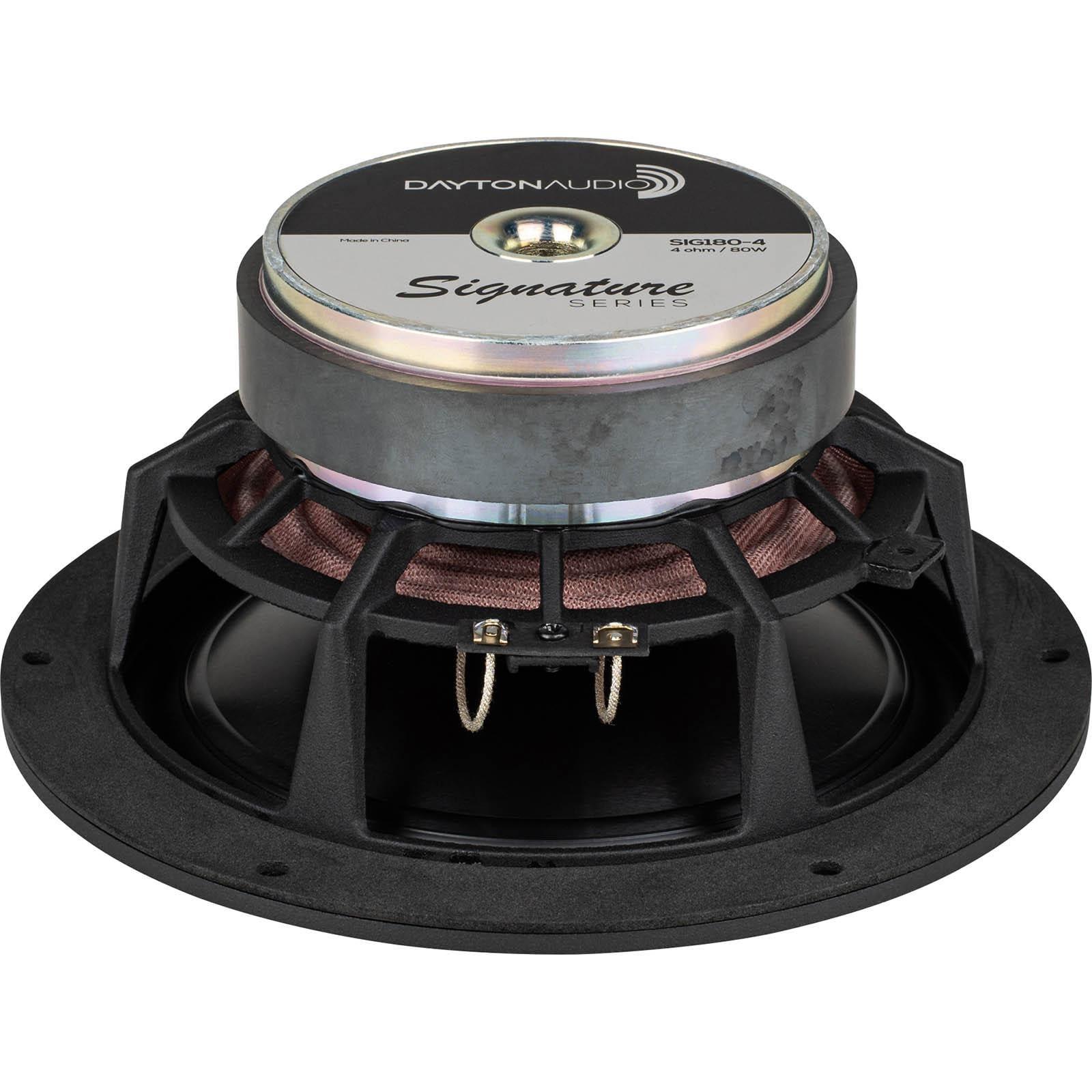 Dayton Audio Dayton Audio SIG180-4 6.5 Signature Series Woofer 80W Driver 4 Ohm