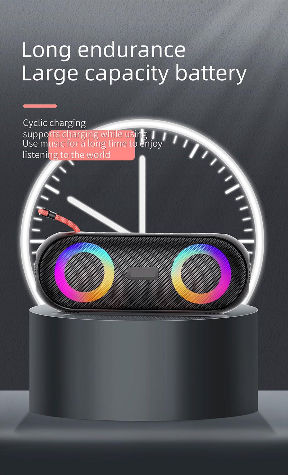 Voltstech Voltstech High Sound Stereo Quality BASS Outdoor Waterproof RGB Bluetooth Speaker 20W