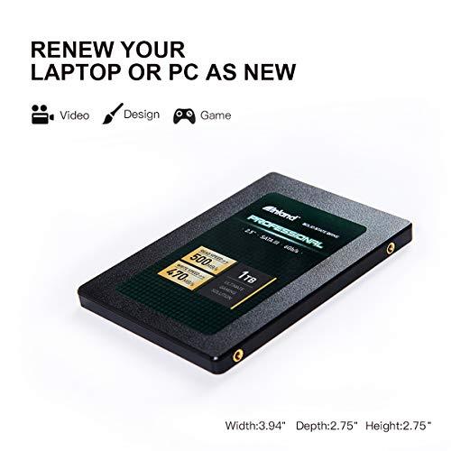 INLAND INLAND Professional 1TB SSD 3D NAND SATA III 6Gb/s 2.5" 7mm Internal Solid State Drive (1T)