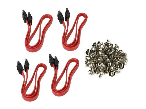 iStarUSA Group iStarUSA Group 3x5.25 to 4x3.5 SATA Cage- Red (BPU-340SATA-RED)