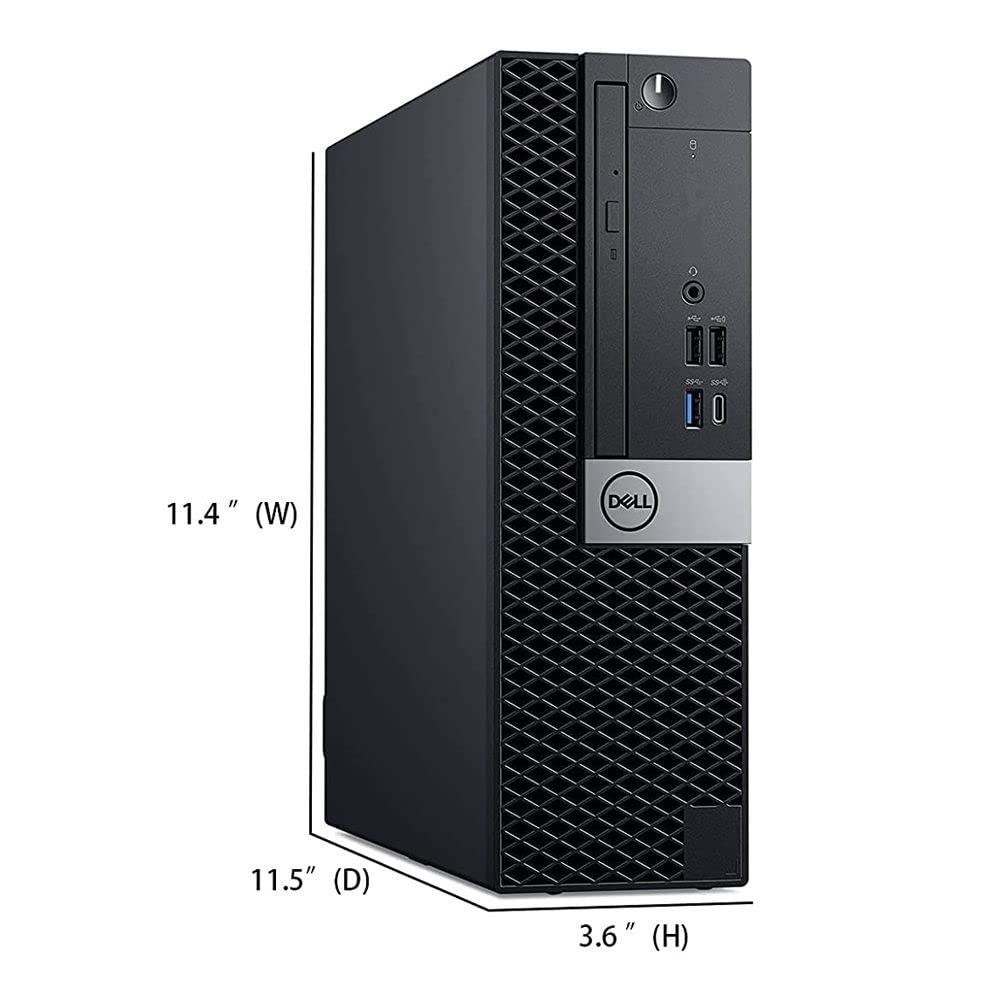 Dell Dell OptiPlex 7050 SFF Desktop Computer PC,Intel Core i5-6500 3.20GHz,16GB DDR4 Ram 512GB NVMe M.2 SSD,Built-in WiFi & Bluetooth,HDMI,DVD-RW,Windows 10 Pro,Wireless Keyboard & Mouse(Renewed)