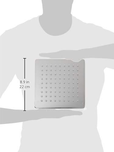 Alfi ALFI brand RAIN8S-PSS Solid Polished Stainless Steel 8" Square Ultra Thin Rain Shower Head