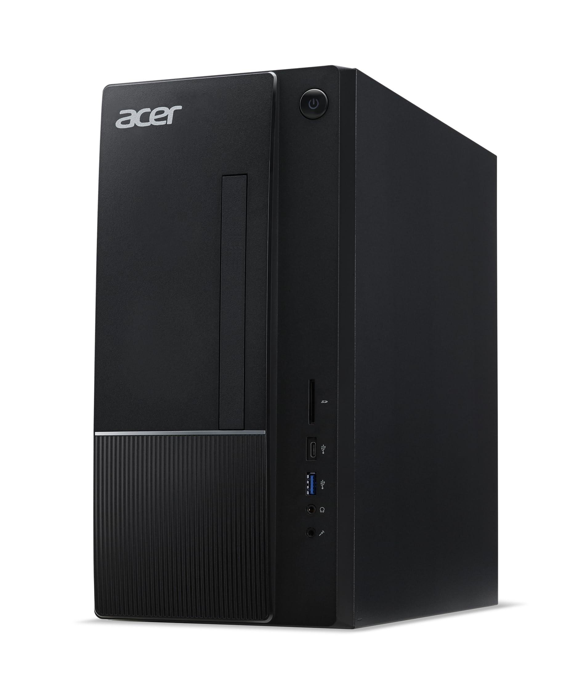 acer Acer Aspire TC-1775-UR12 Desktop | Intel Core i5-14400 10-Core Processor | 16GB 4800MHz DDR5 | 512GB M.2 2280 PCIe Gen 4 SSD | SD Card Reader | Intel Wi-Fi 6E AX211 | Windows 11 Home