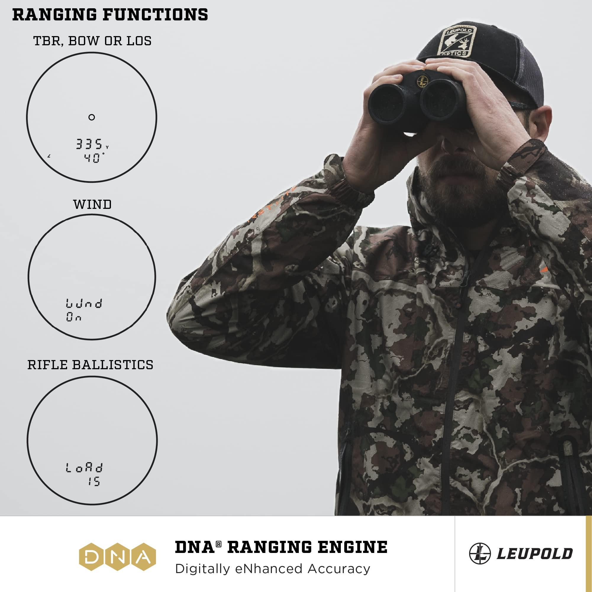 Leupold Leupold BX-4 Range HD TBR/W 10x42mm Range-Finding Binocular Shadow Gray (182883)