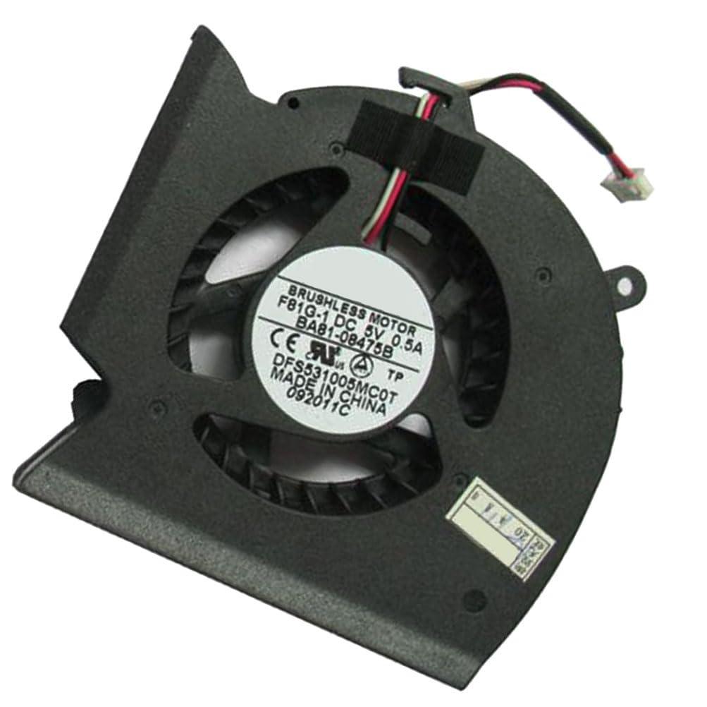 QHMLMJT DFS531005MC0T F81G-1 BA81-08475B CPU Cooling Fan Replacement for Samsung P530 R523 R525 R528 R530 R538 R540 R580 RV508 Laptop 5V 0.5A 4PIN 3Wire
