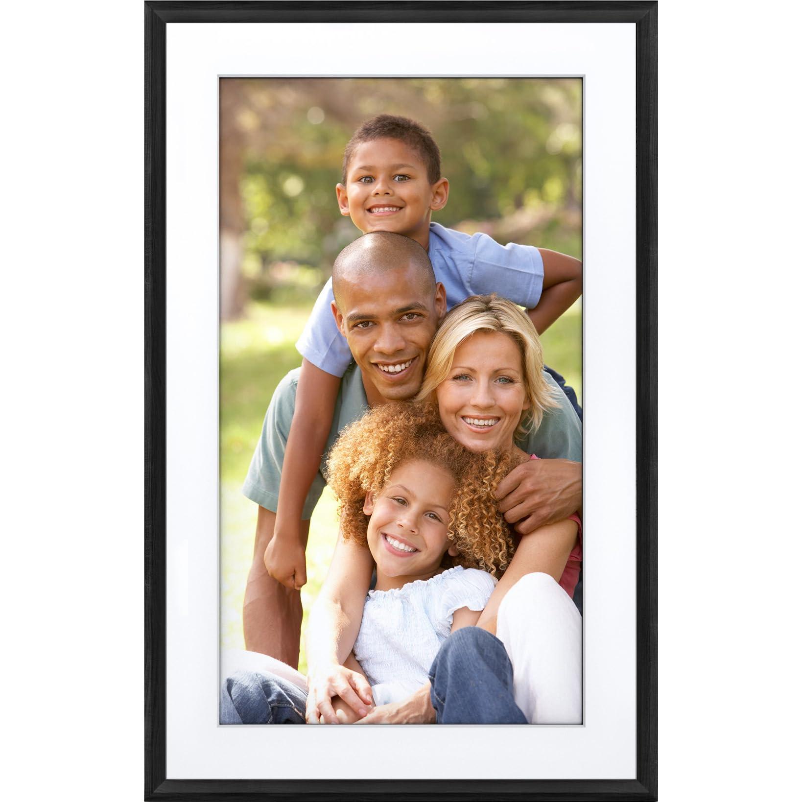 Meural Meural Canvas II – The Smart Art Frame with 21.5 in. HD Digital Canvas That Renders Images and Photography in Lifelike Detail | 16X24 Black Frame | WiFi-Connected | Powered by NETGEAR (MC321BL)