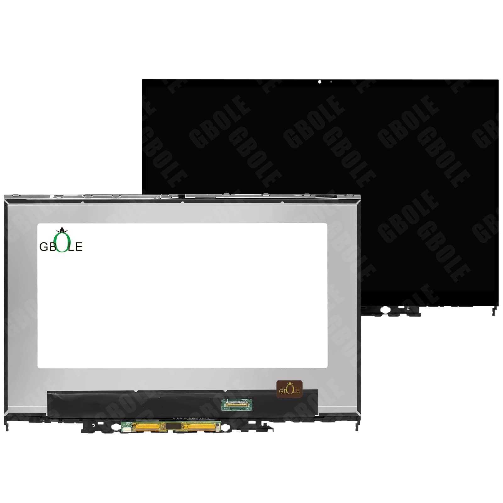 GBOLE GBOLE Screen Replacement for Dell Inspiron 14 5410 5415 7415 2-in-1 P147G P147G001 LCD LED Screen Display Touch Digitizer Assembly with Bezel 14.0" FHD 1920x1080 (Only for Touch Screen)