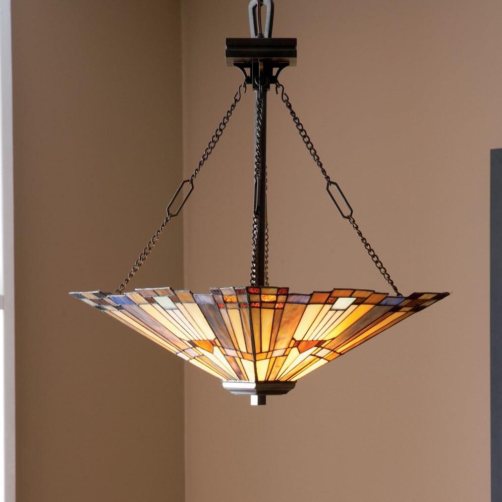 Quoizel Quoizel Inglenook 3-Light Valiant Bronze Pendant Light