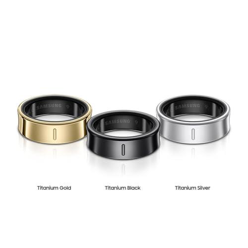 SAMSUNG SAMSUNG Galaxy Ring, AI Smart Ring, Size First w/Sizing Kit, No App Subscription, Fitness Monitor, Sleep Tracker, Up to 7-Day Battery, Size 12, Titanium Gold [US Version, 1Yr Manufacturer Warranty]