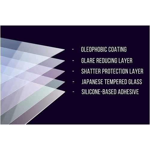 Kykr Kykr 12 Tempered Glass Screen Protector for 2019-2025 Dodge Ram 1500, 2500, 3500, 9H Hardened, Anti-Glare, and Anti-Scratch Glass, Easy to Apply, Water-Resistant Car Accessories, Matte