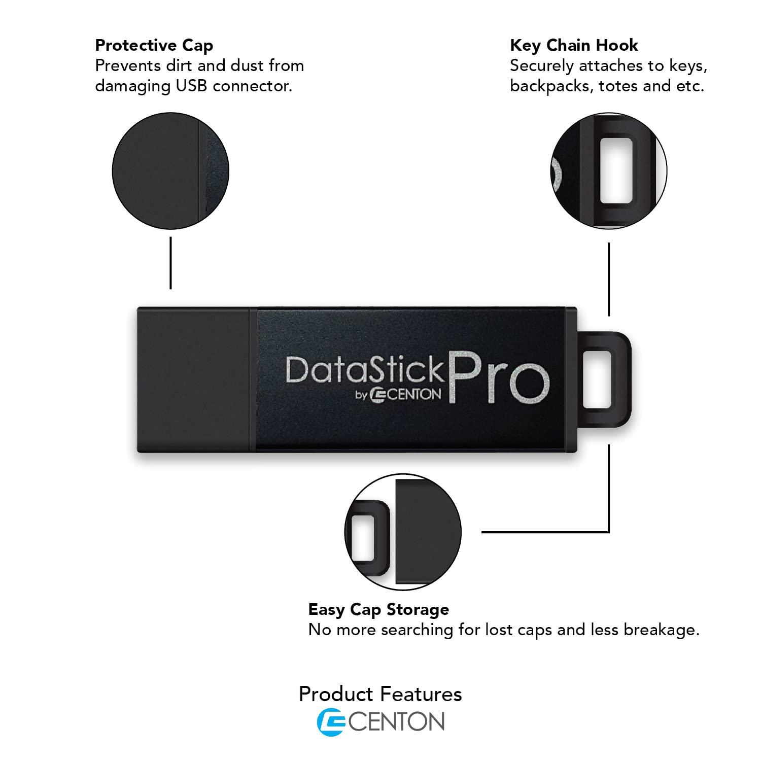 Centon Centon USB 3.0 Datastick Pro (Black),64GB 50 Pack