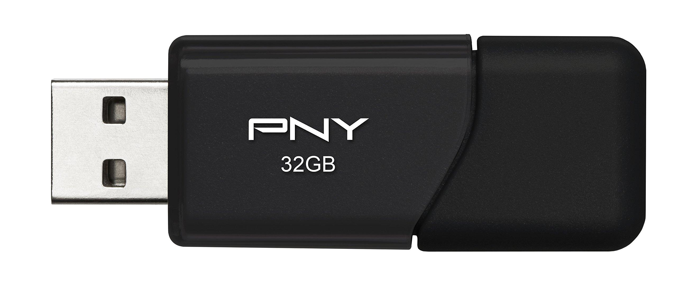 PNY PNY Attach 32GB USB 2.0 Flash Drive - P-FD32GATT03-GE