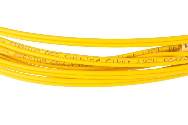 CablesAndKits CablesAndKits - 3m LC-LC OS2 Premium Singlemode Duplex 9/125 LSHZ Corning Fiber Optic Cable, Lifetime Wty