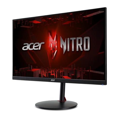 acer Acer Nitro 27" WQHD 2560 x 1440 PC Gaming Monitor | AMD FreeSync Premium | Up to 180Hz Refresh | Up to 0.5ms | HDR400 | DCI-P3 95% | 1 x Display Port 1.2 & 2 x HDMI 2.0 | XV272U V3bmiiprx