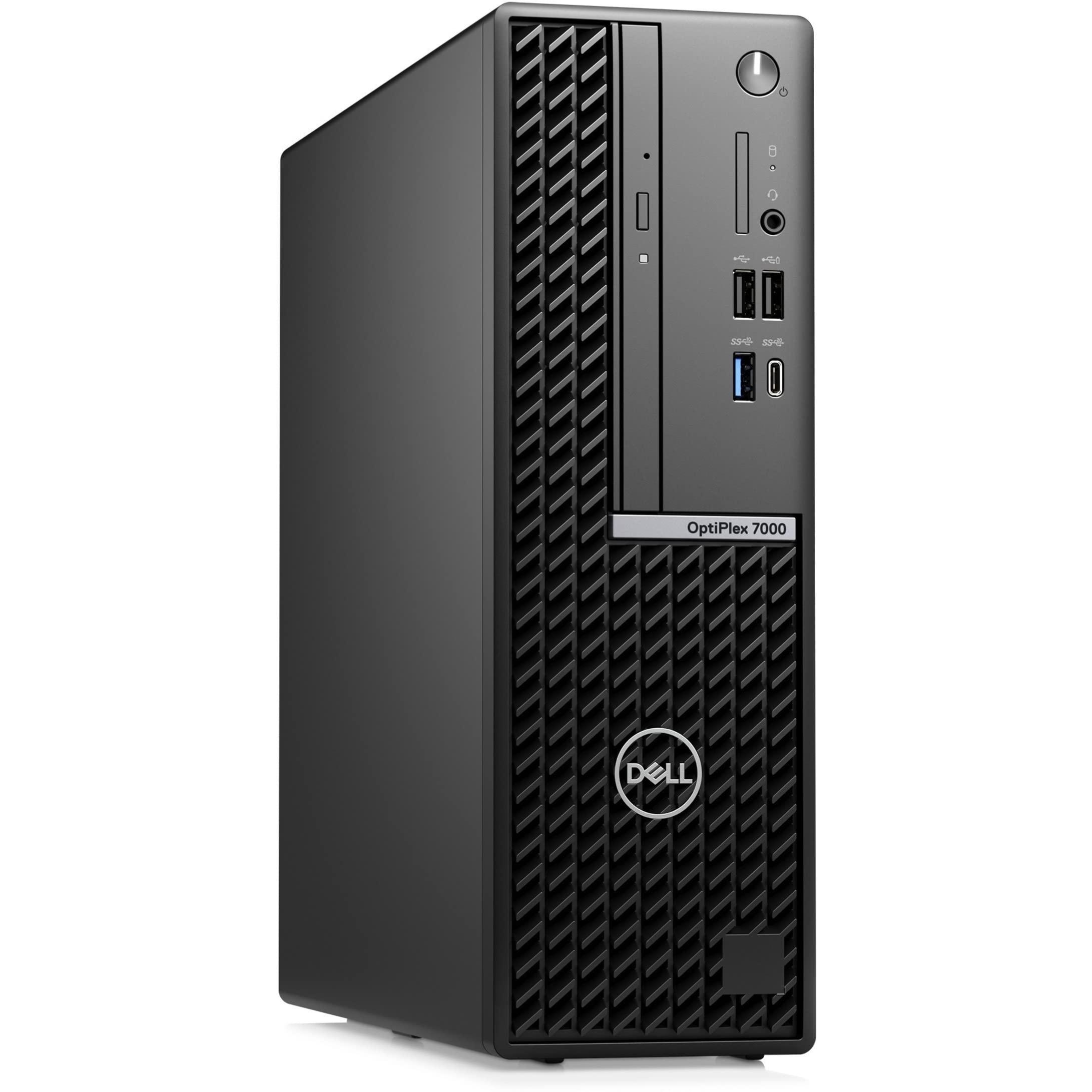 Dell Dell OptiPlex 7000 Desktop Computer - Intel Core i5 12th Gen i5-12500 Hexa-core (6 Core) 3 GHz - 16 GB RAM DDR4 SDRAM - 512 GB M.2 PCI Express NVMe 3.0 x4 SSD - Small Form Factor - Black