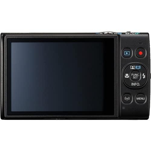 Canon Canon PowerShot ELPH 360 HS Digital Point and Shoot Camera (Black) Bundle with 32 GB Memory Card and More (Renewed)