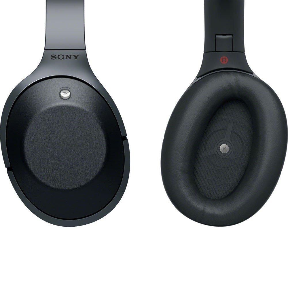 Sony Sony MDR-1000X/B Black Hi-Res Bluetooth Wireless Noise Cancelling Headphones (Renewed)