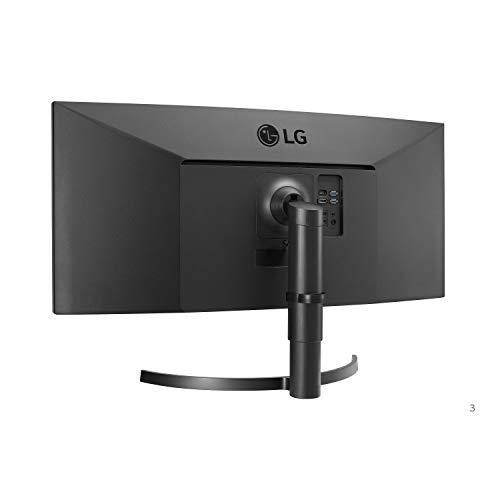 LG LG 35WN75C-B UltraWide Monitor 35” QHD (3440 x 1440) Curved Display, sRGB 99% Color Gamut, HDR 10, USB-Type C, AMD FreeSync, 3-Side Virtually Borderless Design - Black