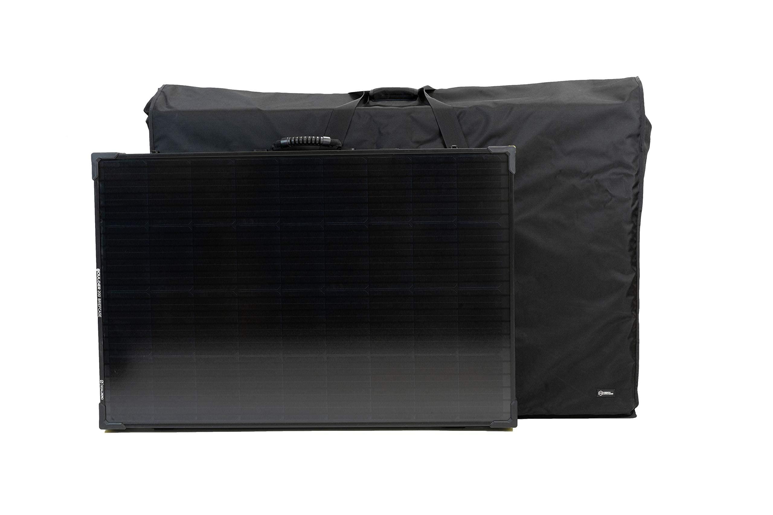 Mission Darkness Mission Darkness Eclipse Faraday Bag for Solar Panels & Extra-Large Electronics // Military-Grade RF Shielding Case Designed for EMP CME Solar Flare Protection, Preppers, and Personal Security