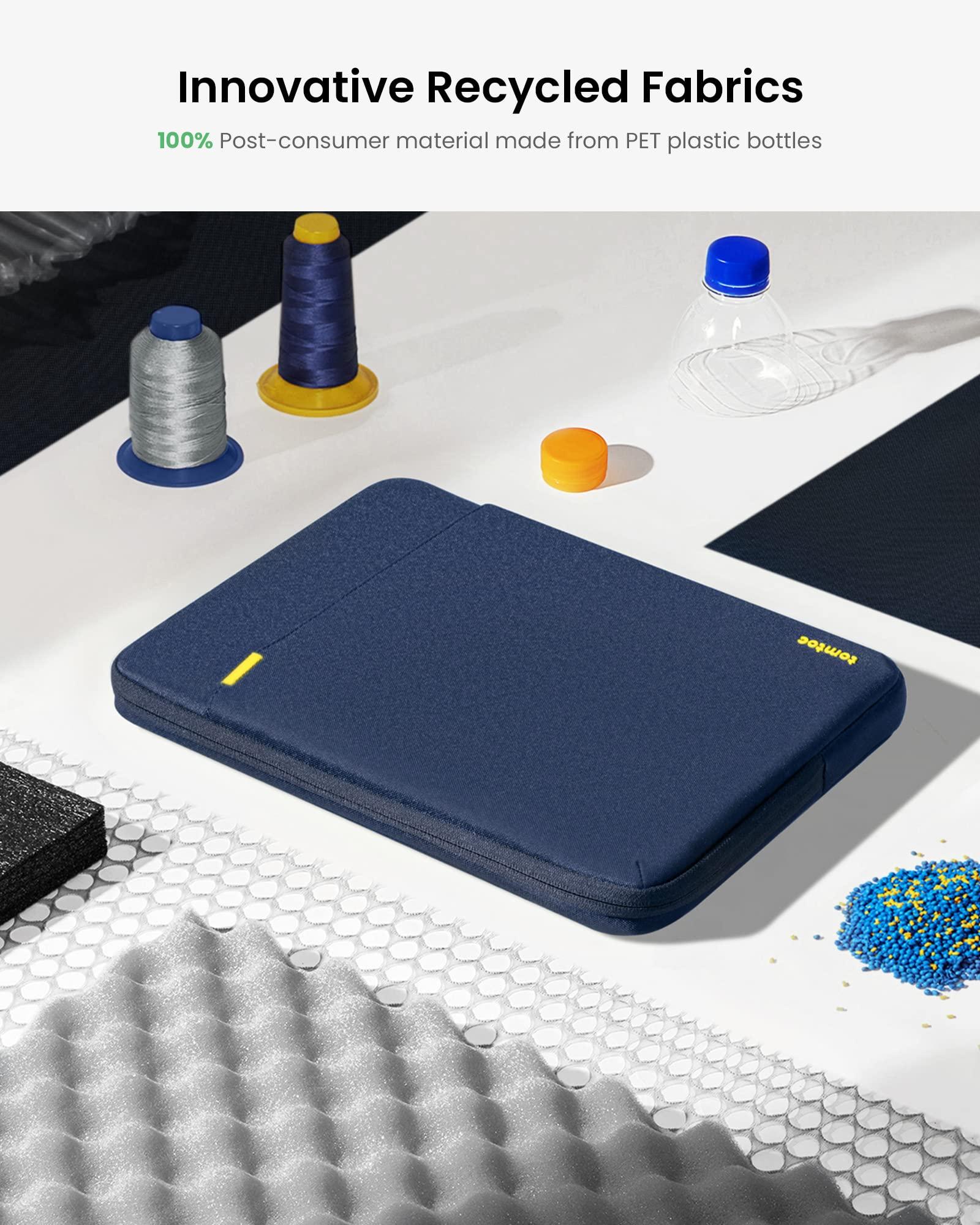 tomtoc tomtoc 360 Protective Tablet Sleeve for iPad Pro 11-inch (M4/4th/3rd/2nd/1st Gen), iPad Air 11-inch (M3/M2) 2025 with Magic Keyboard/Smart Keyboard Folio, iPad (A16)11-in, Water-Resistant Tablet Case