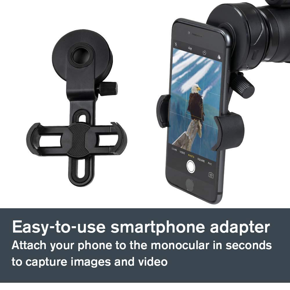 Celestron Celestron Outland X 20x50 Monocular Outdoor and Birding Monocular Fully Multi-Coated Optics and BaK-4 Prisms Bonus Smartphone Adapter, Bluetooth Remote & Tripod Included