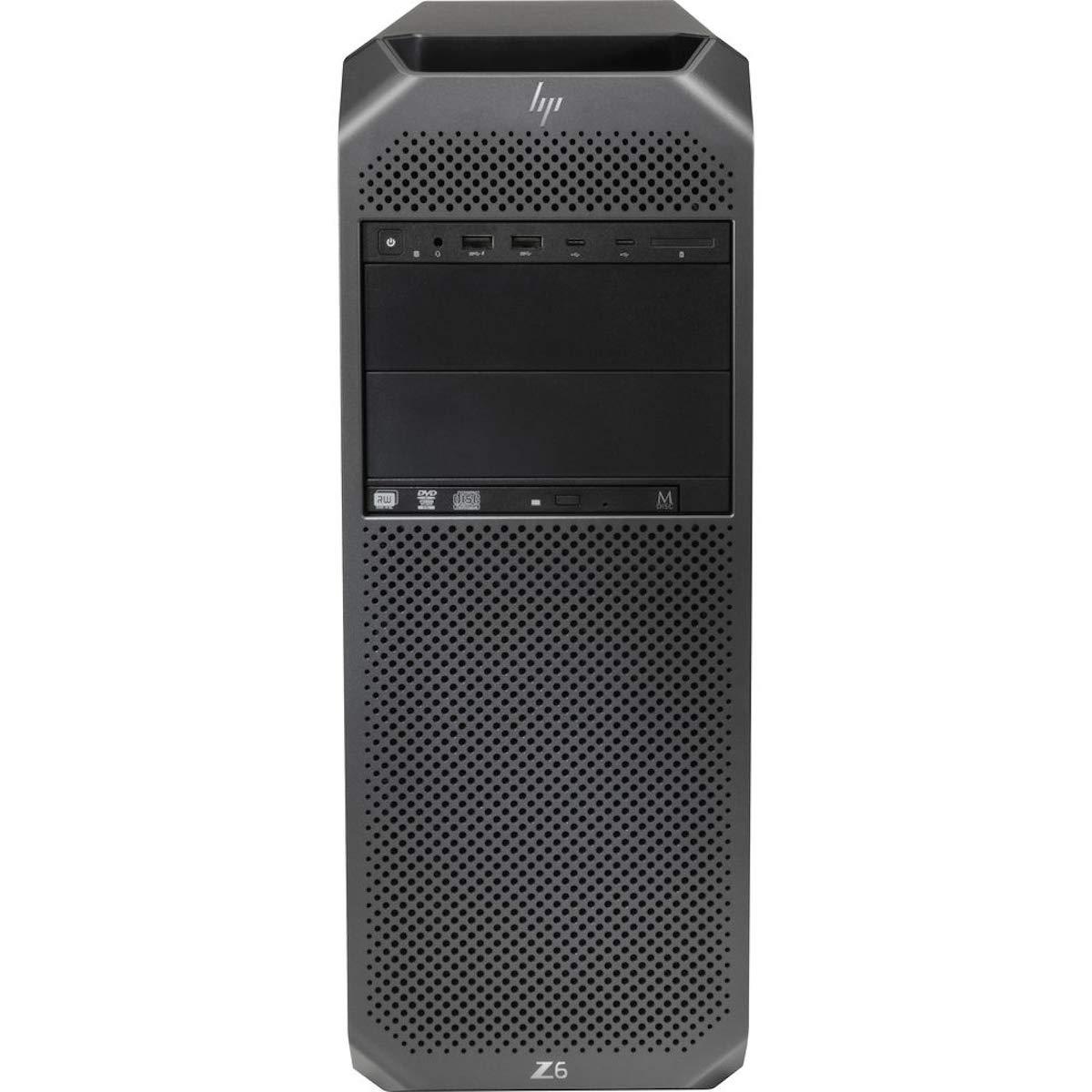 HP HP Z6 G4 Workstation, 2X Intel Xeon Silver 4108 (16-Cores) up to 3.0GHz, 32GB DDR4, 512GB NVMe M.2 SSD + 2TB HDD, Nvidia Quadro P1000 4GB, Windows 10 Pro (Renewed)