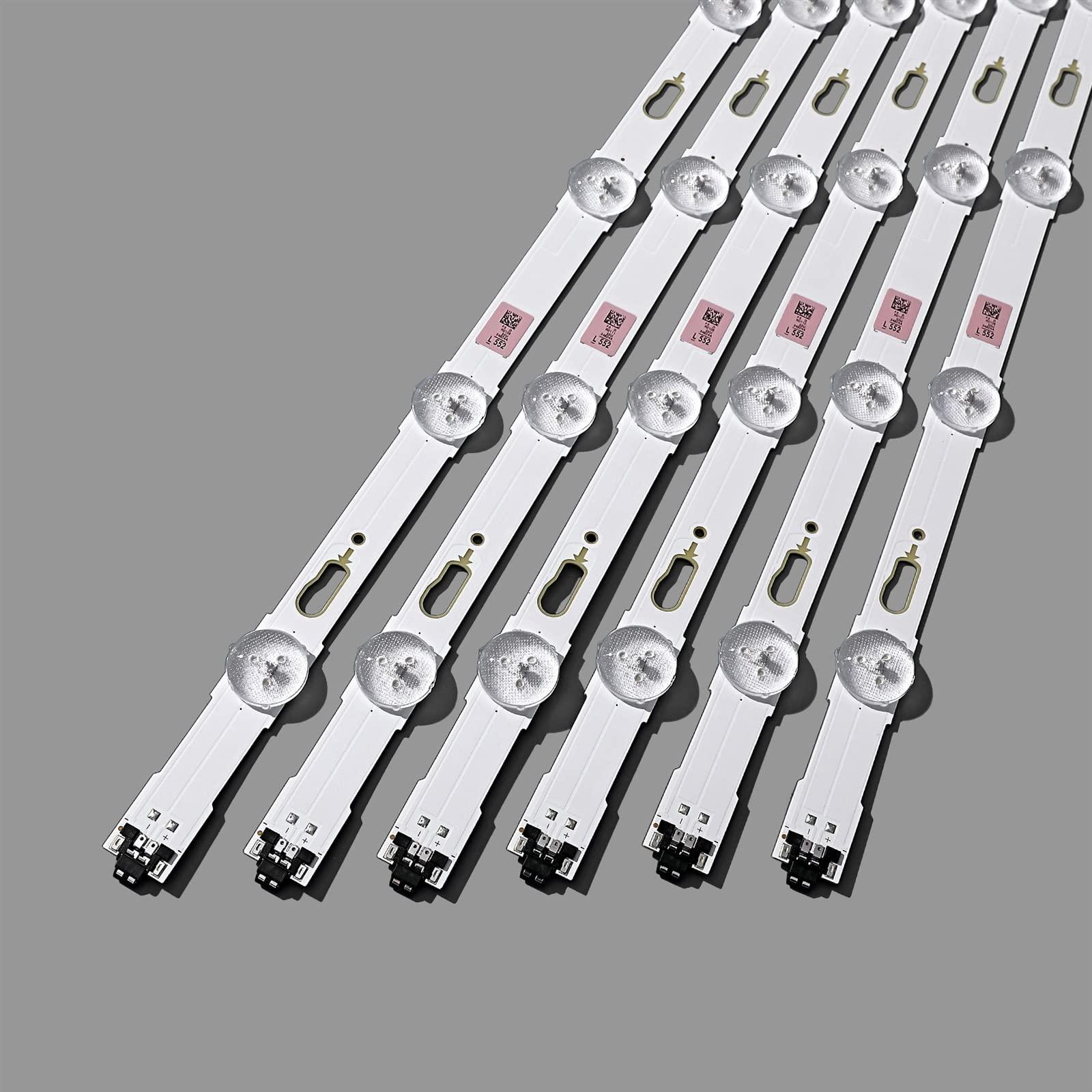 UFDIPLMY UFDIPLMY LED Backlight Strip Compatible with Sam-Sung UE55JU6000 UN55JU7100 UN55JU7100 UE55MU6270 UN55JU7700 UN55JU7500 UN55JU6800 UE55JU7505