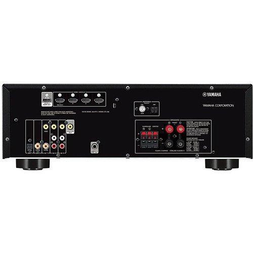 YAMAHA Yamaha 5.1-Channel Wireless Bluetooth 4K A/V Home Theater Receiver + Yamaha Easy-to-Install Natural Sound Moisture Resistant 6.5" High Performance in-Ceiling Speakers (Set of 6)