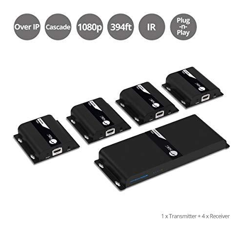 SIIG 1x4 Splitter HDbitT over IP