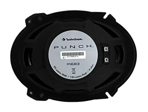 Rockford Fosgate 2 Pairs of Rockford Fosgate Punch P1683 260W Peak (130W RMS) 6" x 8" Punch Series 3-Way Full Range Coaxial Speakers