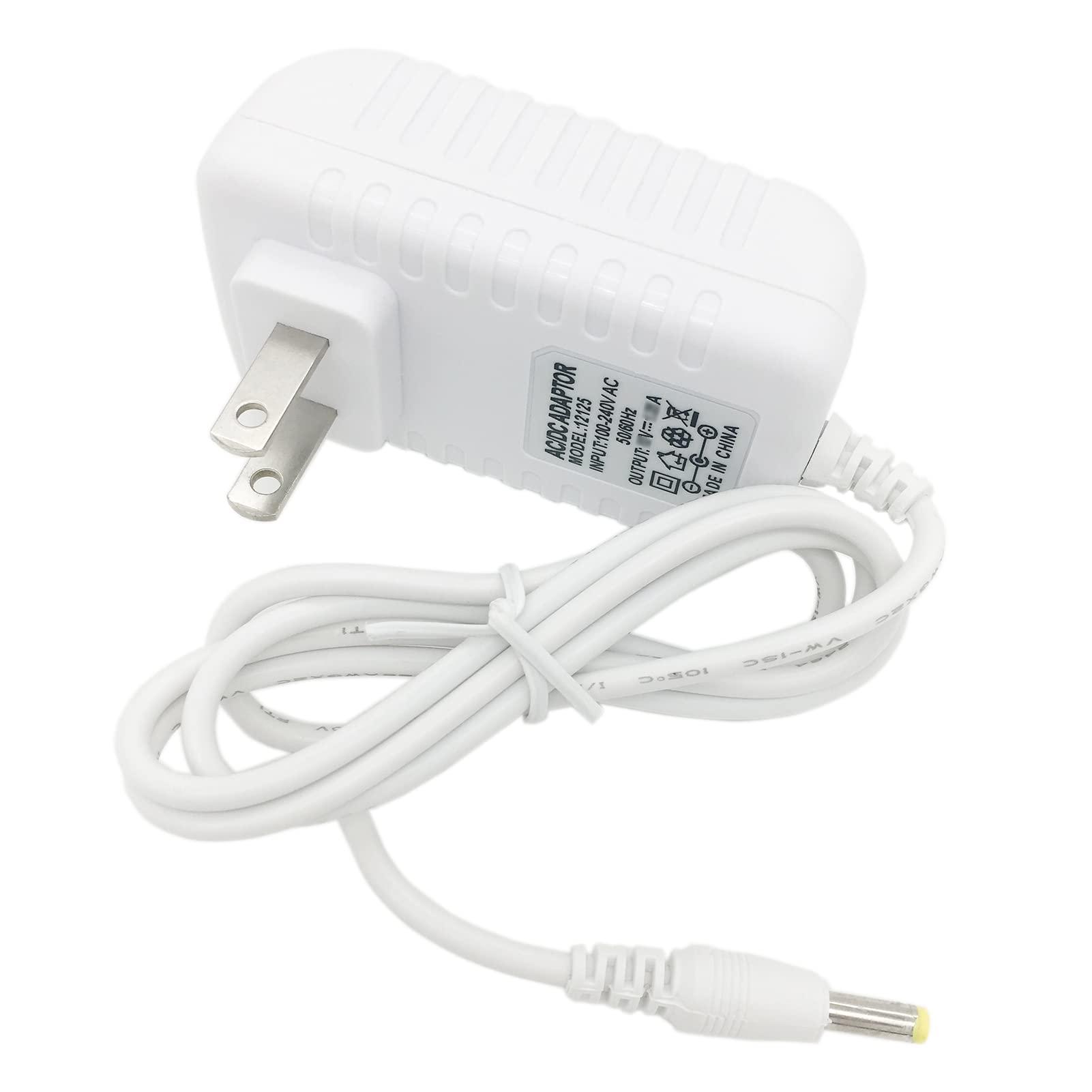 PDEEY White Power Cord Replacement for Alexa Dot 3rd Gen, Dot 4th Gen, Dot 5th Gen 2022, Echo Pop 15W Power Adapter Charger