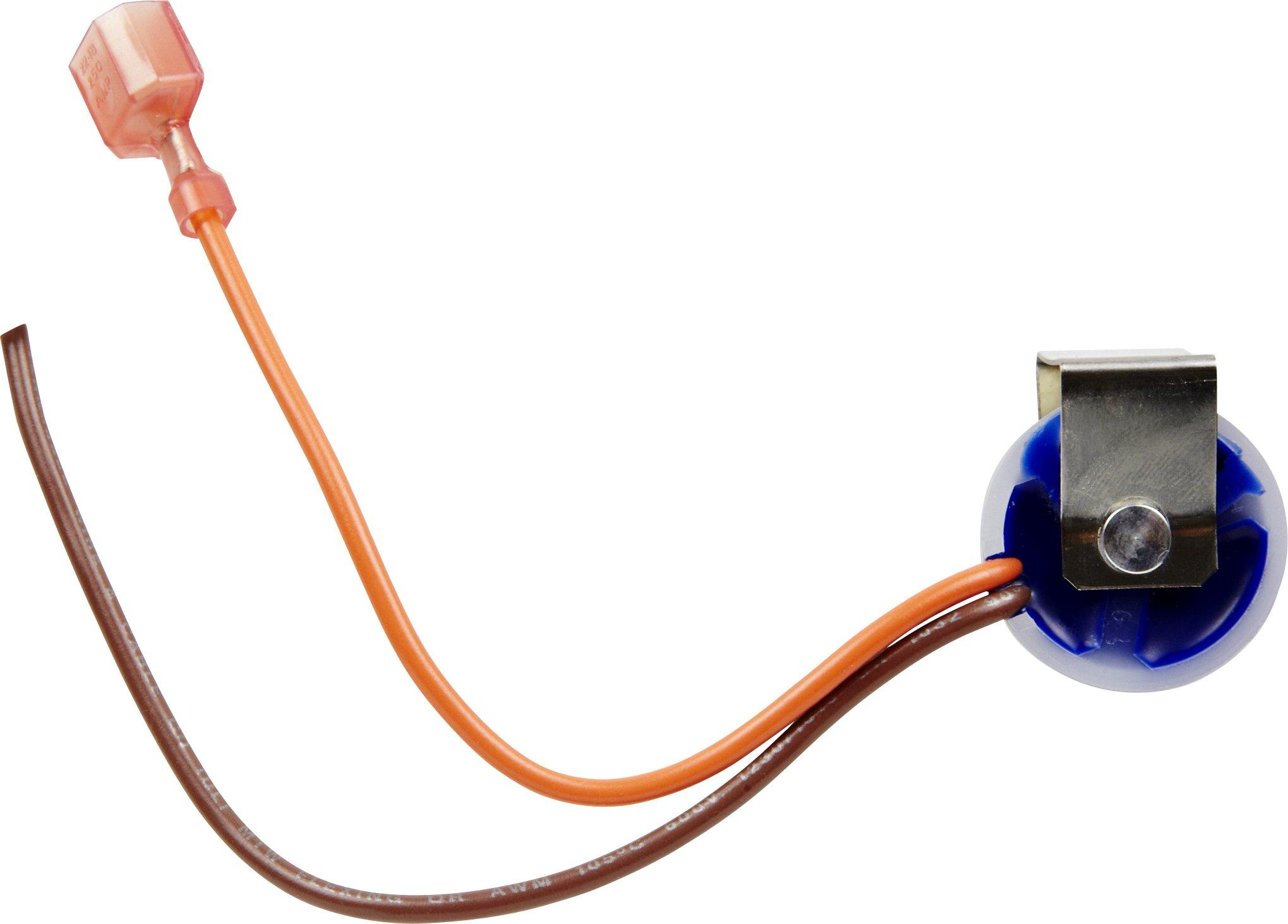 Whirlpool Whirlpool 10442411 Defrost Thermostat, 1.5 x 2.5 x 3.5 Inch, Black