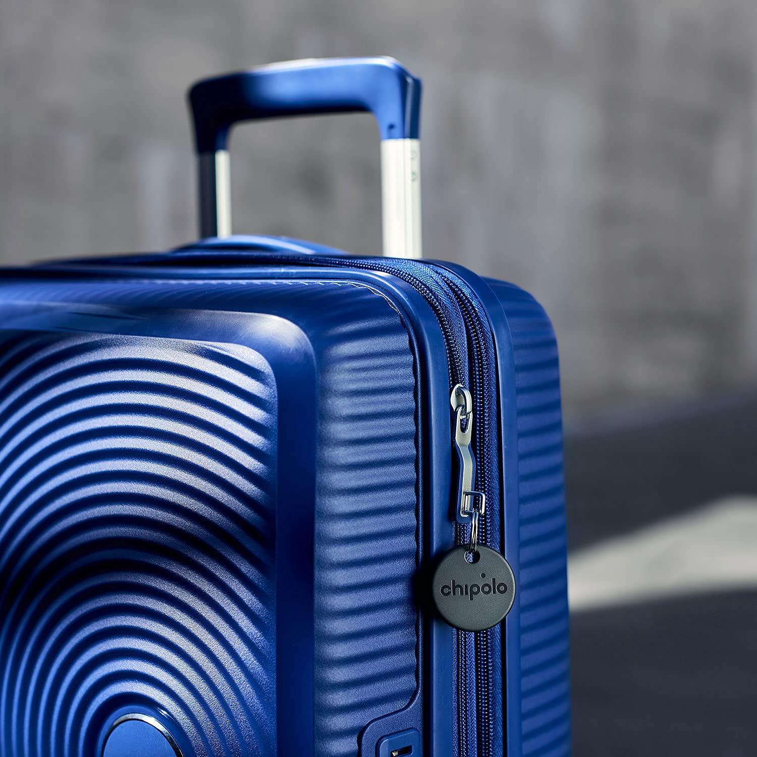 Chipolo Chipolo ONE Spot - 4 Pack - Finder, Bluetooth Tracker - Works with The Apple Find My app (only for iOS) (Almost Black)