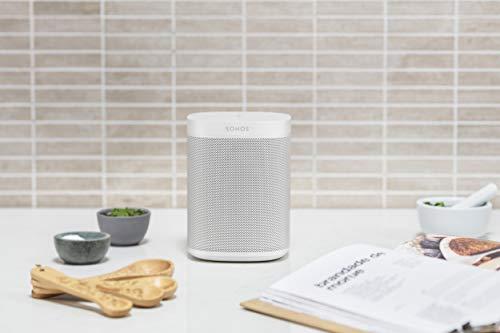Sonos Sonos One (Gen 2) - Voice Controlled Smart Speaker with Amazon Alexa Built-In - White (Renewed)