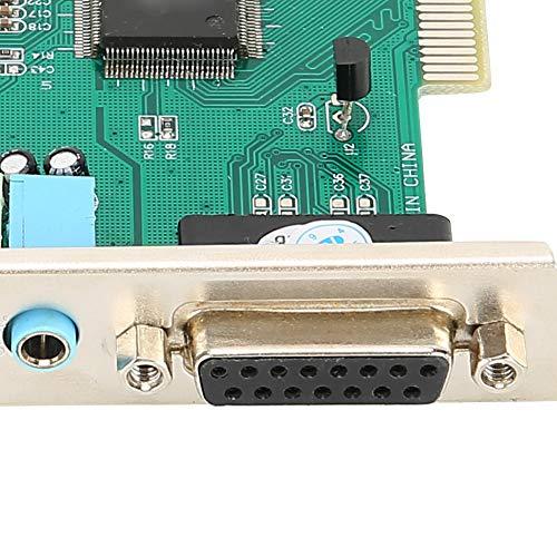 VBESTLIFE CMI8738 PCI Sound Card, PCI Sound Card Channel 4.1 for Computer Desktop Internal Audio Karte Stereo Surround