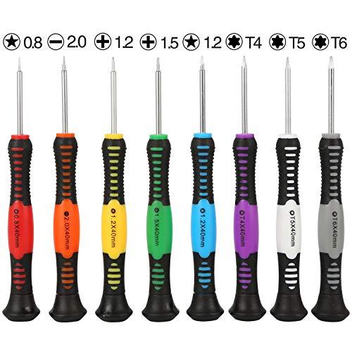 Kaisi Kaisi 16-Piece Precision Screwdriver Set Repair Tool Kit Compatible Samsung, iPhone, iPad, Computers, Laptops and Other Devices