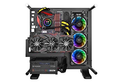 Thermaltake Thermaltake Floe 360mm, 16.8 Million Color Software Enabled (TT RGB Plus/Alexa/Razer Chroma), AMD (AM5/AM4)/Intel (LGA 2066/1200), AIO CPU Liquid Cooler CL-W158-PL12SW-A Black