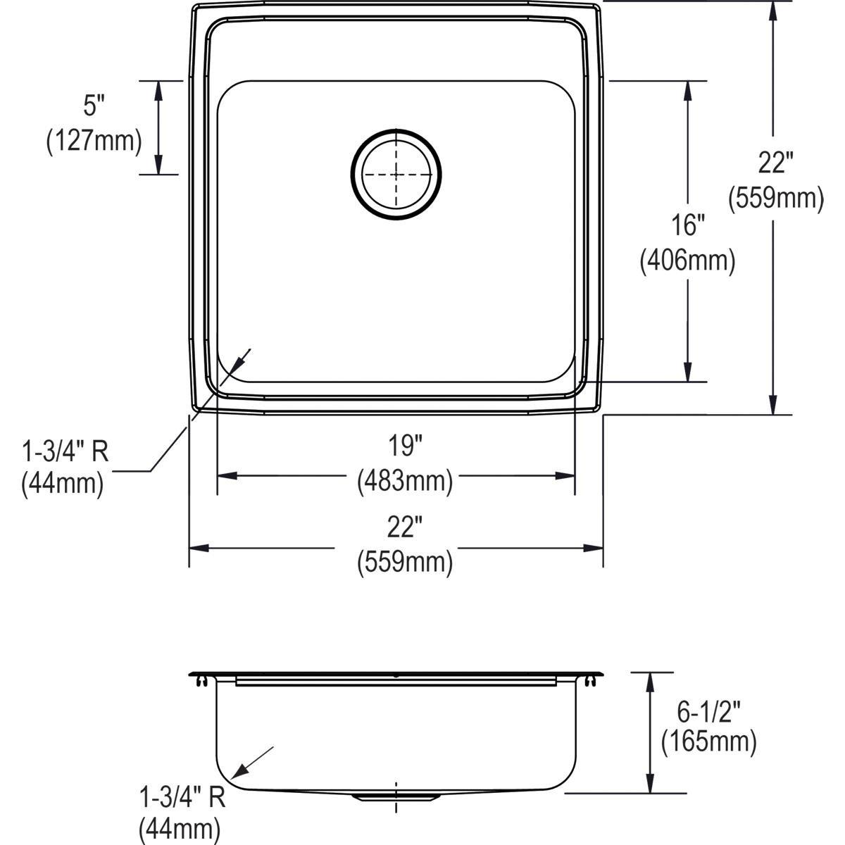 Install Bay Install Bay 89-00-9031 ABS Plastic 12 X 12 X 1/8-Inch